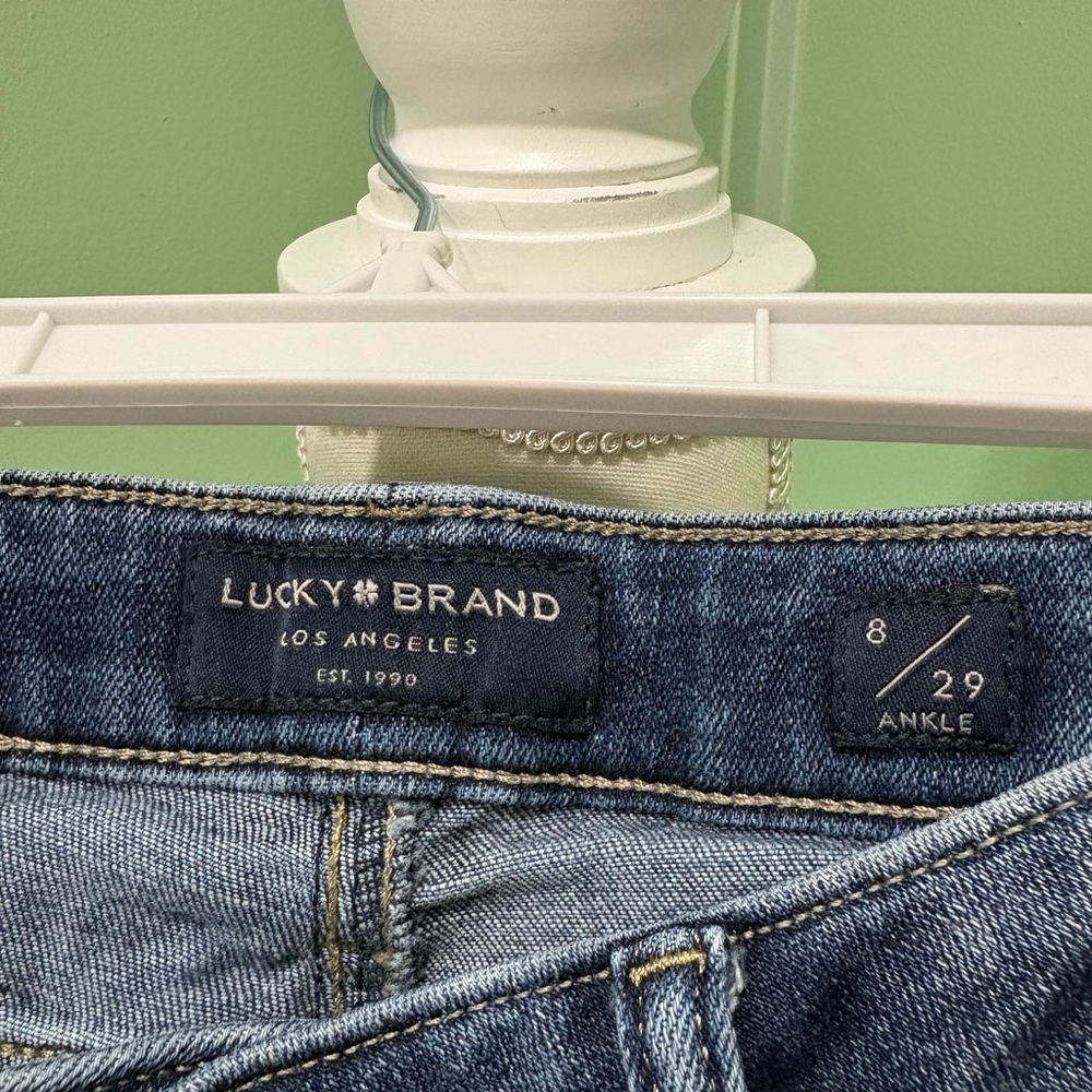 Lucky Brand Blue Ankle Jeans - Picture 3 of 3